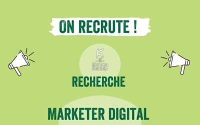 Offre d’emploi : marketer digital